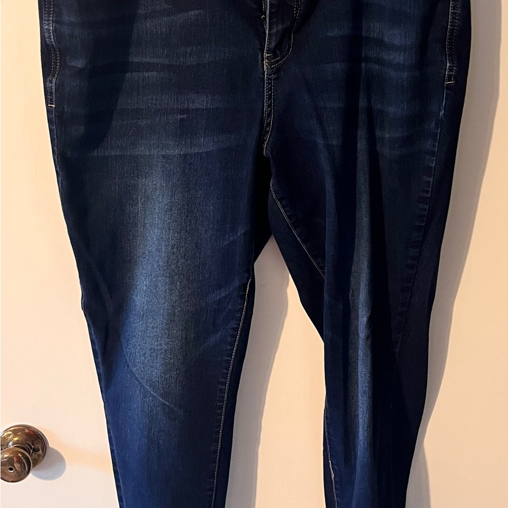 Maurices Midnight Blue Everflex High rose jeans